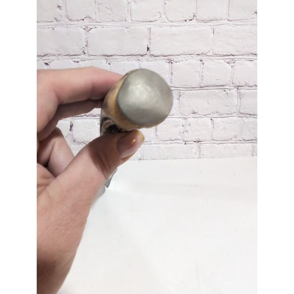 Boker Stag Handle Fixed Blade Knife USA No Sheath - Picture 11 of 16